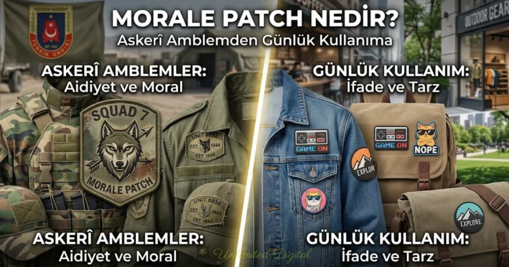 Morale Patch Nedir? Askerî Amblemden Günlük Kullanıma