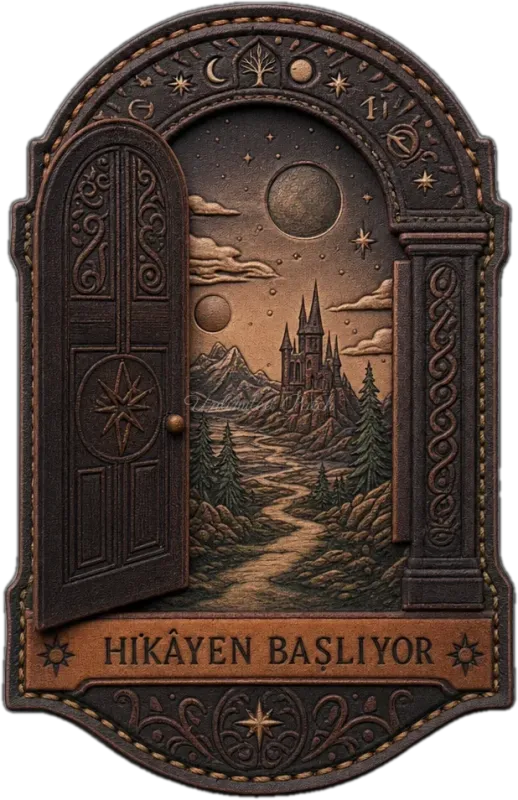 Door Themed 3D Embossed TPU Patch | UV Printed Tactical Badge
