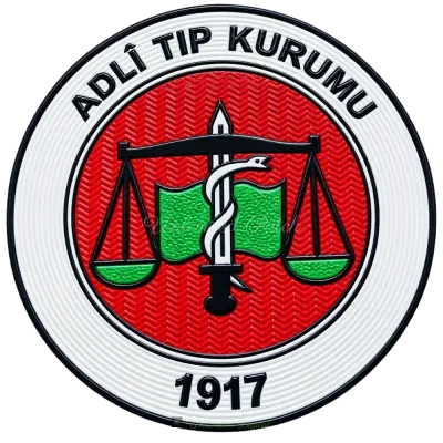 Adlî Tıp Kurumu (Forensic Medicine Institution) TPU Embossed Badge | UV Printed 3D TPU Patch