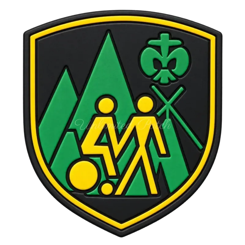 DPSG Germany Themed Patch | 3D TPU Scout Badge