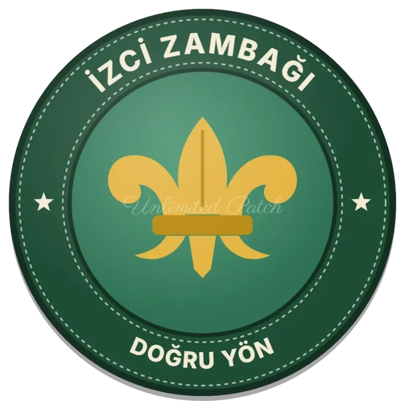 Scout Fleur-de-Lis Patch | 3D TPU Scout Badge