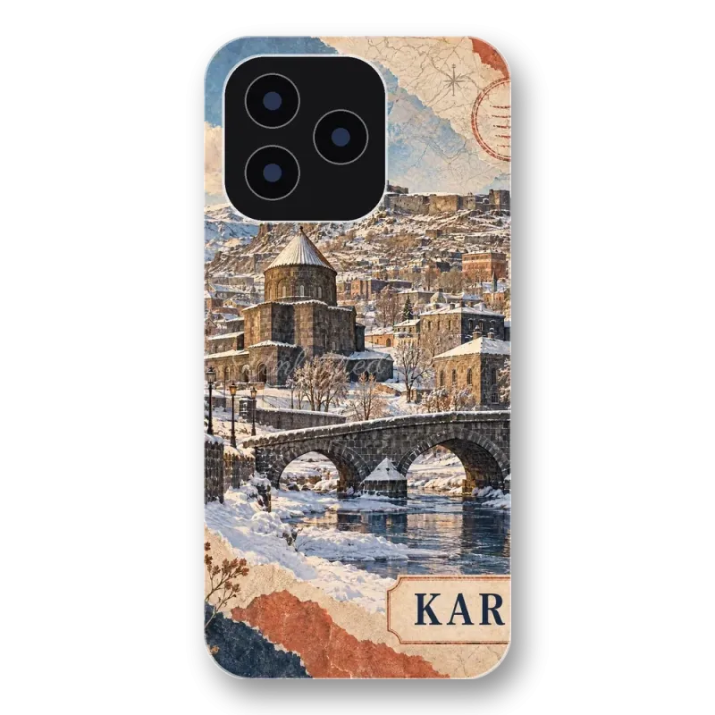 Kars Kartpostal Şeffaf Telefon Kılıfı
