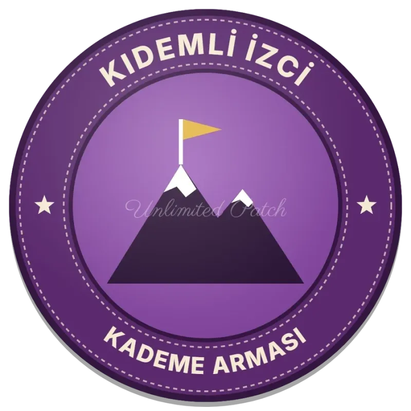 Senior Scout Rank Patch | 3D TPU Scout Badge